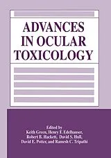 Fester Einband Advances in Ocular Toxicology von