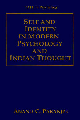 Livre Relié Self and Identity in Modern Psychology and Indian Thought de Anand C. Paranjpe