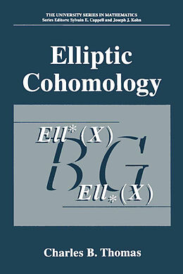 Livre Relié Elliptic Cohomology de Charles B. Thomas