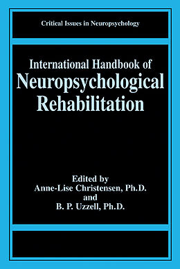 Livre Relié International Handbook of Neuropsychological Rehabilitation de 