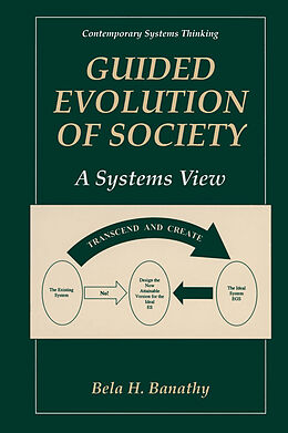 Livre Relié Guided Evolution of Society de Bela H. Banathy