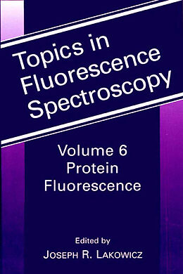 Livre Relié Protein Fluorescence de 