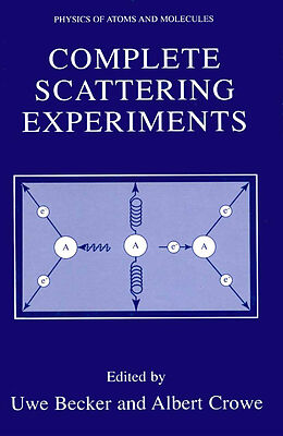 Livre Relié Complete Scattering Experiments de 