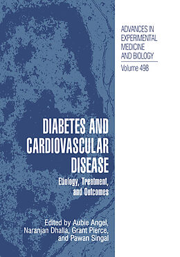 Fester Einband Diabetes and Cardiovascular Disease von 