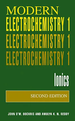 E-Book (pdf) Volume 1: Modern Electrochemistry von John O'M. Bockris, Amulya K. N. Reddy