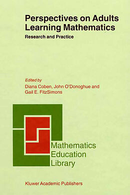 eBook (pdf) Perspectives on Adults Learning Mathematics de 
