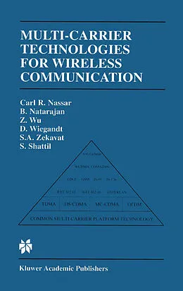 E-Book (pdf) Multi-Carrier Technologies for Wireless Communication von Carl R. Nassar, Bala Natarajan, Zhiqiang Wu