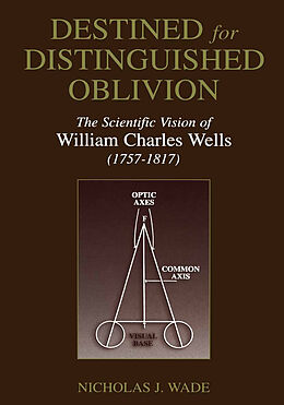 Livre Relié Destined for Distinguished Oblivion de Nicholas J. Wade