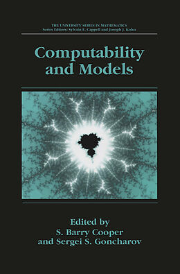 Livre Relié Computability and Models de S. Barry Cooper