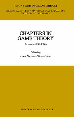 eBook (pdf) Chapters in Game Theory de 