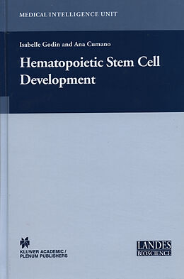 Fester Einband Hematopoietic Stem Cell Development von 