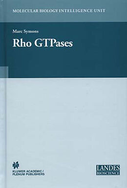 Fester Einband Rho GTPases von 
