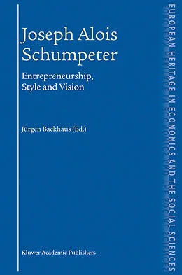 E-Book (pdf) Joseph Alois Schumpeter von Jürgen G. Backhaus