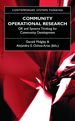 Livre Relié Community Operational Research de 