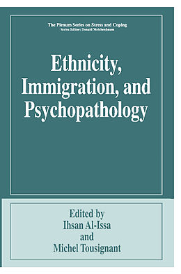 Couverture cartonnée Ethnicity, Immigration, and Psychopathology de 