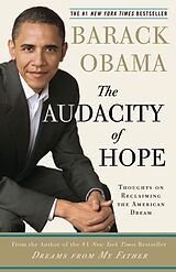 Poche format B The Audacity of Hope de Barack Obama