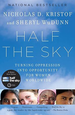 Couverture cartonnée Half the Sky de Nicholas D. Kristof, Sheryl WuDunn