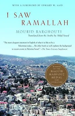 E-Book (epub) I Saw Ramallah von Mourid Barghouti