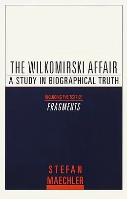 E-Book (epub) The Wilkomirski Affair von Stefan Maechler