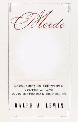 E-Book (epub) Merde von Ralph A. Lewin