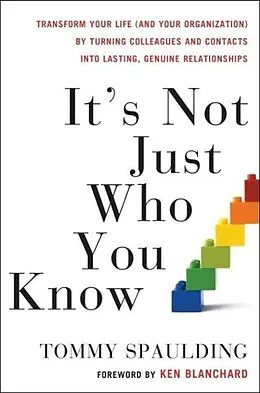 E-Book (epub) It's Not Just Who You Know von Tommy Spaulding