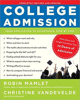 E-Book (epub) College Admission von Robin Mamlet, Christine Vandevelde