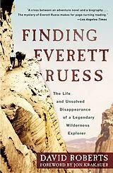Kartonierter Einband Finding Everett Ruess von David Roberts