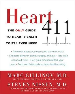 E-Book (epub) Heart 411 von Marc Gillinov, Steven Nissen