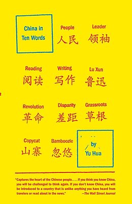 Poche format B China in Ten Words de Yu Hua