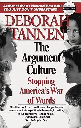 E-Book (epub) The Argument Culture von Deborah Tannen