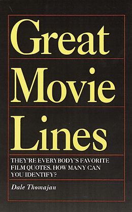 E-Book (epub) Great Movie Lines von Dale Thomajan