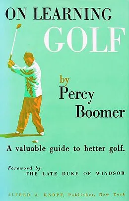 E-Book (epub) On Learning Golf von Percy Boomer