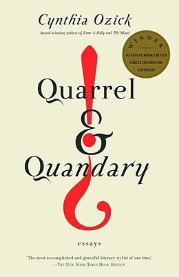 E-Book (epub) Quarrel & Quandary von Cynthia Ozick