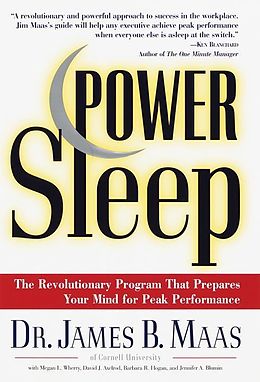 E-Book (epub) Power Sleep von James B. Maas