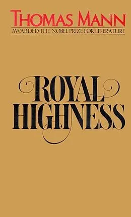 E-Book (epub) Royal Highness von Thomas Mann