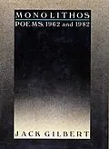 E-Book (epub) Monolithos von Jack Gilbert