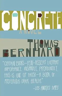 E-Book (epub) Concrete von Thomas Bernhard
