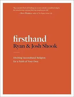 E-Book (epub) Firsthand von Ryan Shook, Josh Shook