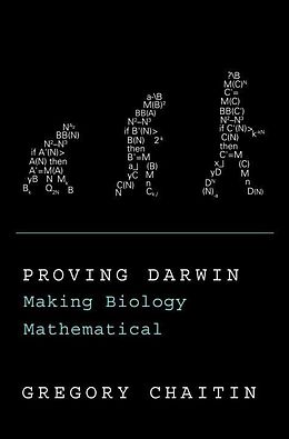 E-Book (epub) Proving Darwin von Gregory Chaitin