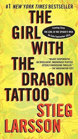 Couverture cartonnée The Girl with the Dragon Tattoo de Stieg Larsson