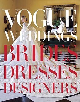 Livre Relié Vogue Weddings de Hamish Bowles