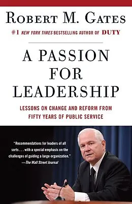 E-Book (epub) A Passion for Leadership von Robert M. Gates