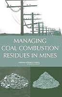 Couverture cartonnée Managing Coal Combustion Residues in Mines de National Research Council, Division on Earth and Life Studies, Board on Earth Sciences and Resources