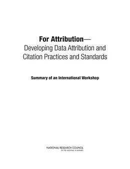 E-Book (epub) For Attribution von National Research Council, Policy and Global Affairs, Board on Research Data and Information