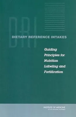 E-Book (pdf) Dietary Reference Intakes von Institute of Medicine, Food and Nutrition Board, Committee on Use of Dietary Reference Intakes in Nu