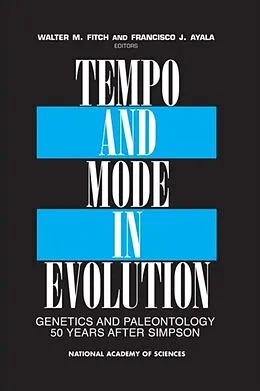 E-Book (pdf) Tempo and Mode in Evolution von for the National Academy of Sciences