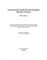 E-Book (pdf) Improving the Social Security Disability Decision Process von Institute of Medicine, Medical Follow-up Agency, Committee on Improving the Disability Decision Proc