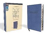 Kartonierter Einband Niv, Premium Gift Bible, Leathersoft, Navy, Red Letter Edition, Indexed, Comfort Print von Zondervan