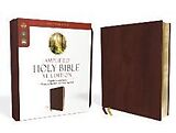 Couverture en cuir Amplified Holy Bible, XL Edition, Leathersoft, Burgundy de Zondervan