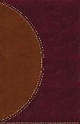 Couverture en cuir Amplified Reading Bible, Leathersoft, Brown, Thumb Indexed de Zondervan